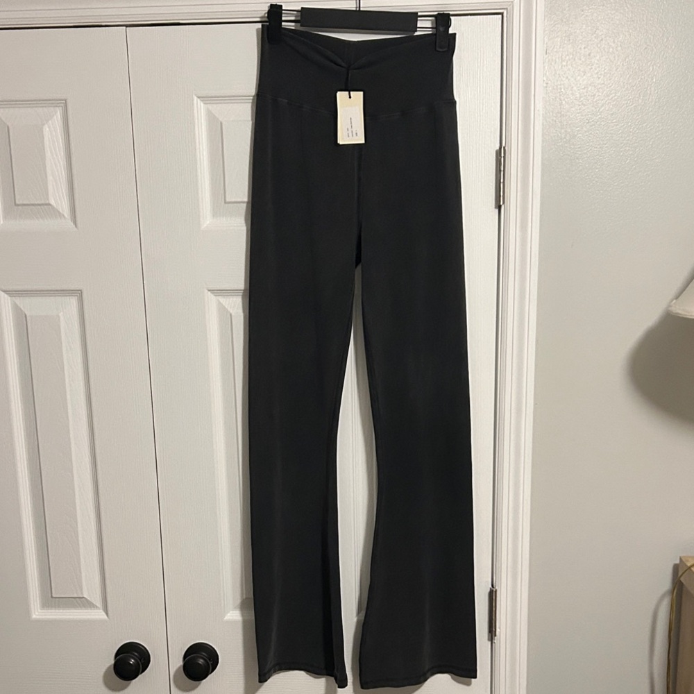 RARE!! Ragdoll LA Grey Malange Flare Pants 30” Inseam NWT! - Picture 6 of 8